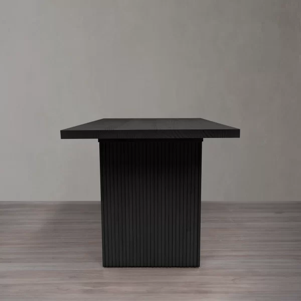 Mesa de comedor Terralba negro - Imagen 4