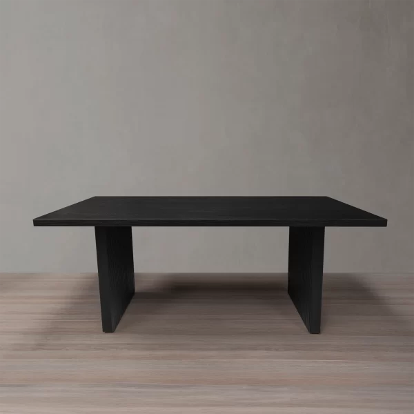 Mesa de comedor Terralba de Roble Americano negro - Imagen 2