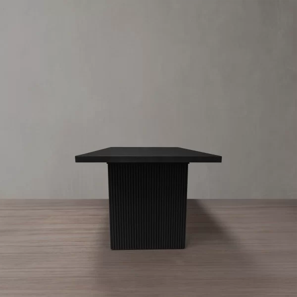 Mesa de comedor Terralba de Roble Americano negro - Imagen 8