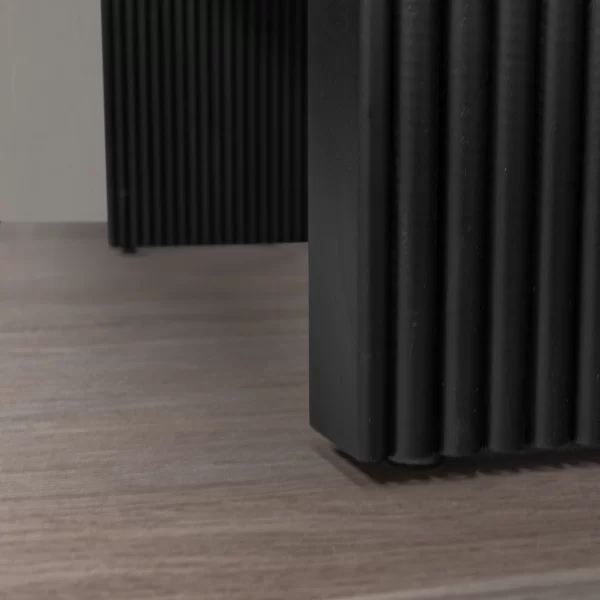 Mesa de comedor Terralba de Roble Americano negro - Imagen 9