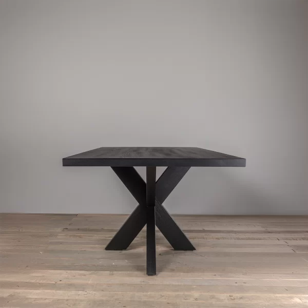 Mesa de comedor Montesilvano negro - Imagen 4